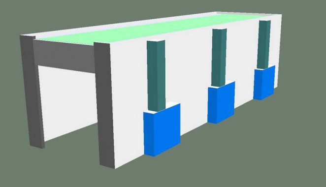Реконструкция окрасочно-сушильной камеры для вагонов РПМ, г. Екатеринбург