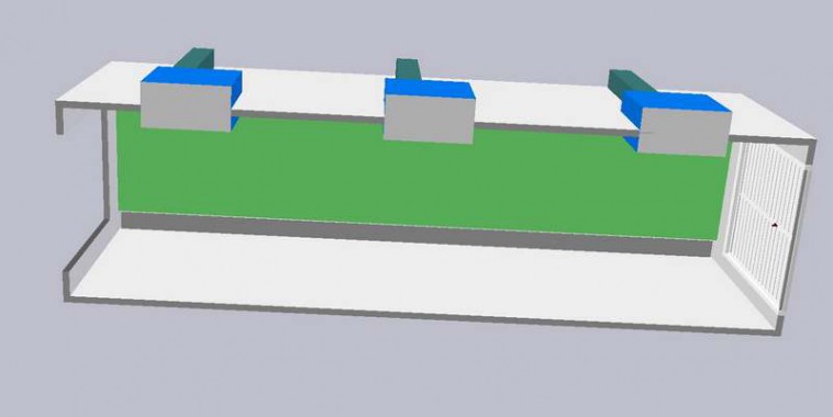 Реконструкция окрасочно-сушильной камеры для вагонов РПМ, г. Екатеринбург