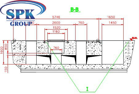 Окрасочно-сушильная камера для Ж/Д вагонов с возможностью разделения на 7 и 15 м SPK-22x6x6.5 Россия