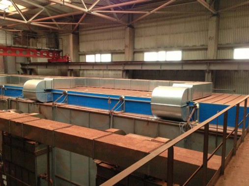 Реконструкция окрасочно-сушильной камеры для вагонов РПМ, г. Екатеринбург