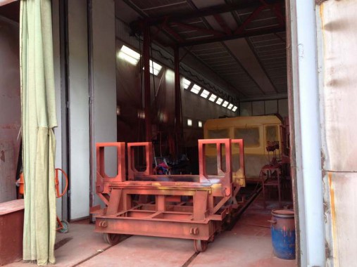 Реконструкция окрасочно-сушильной камеры для вагонов РПМ, г. Екатеринбург