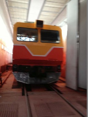 Реконструкция окрасочно-сушильной камеры для вагонов РПМ, г. Екатеринбург