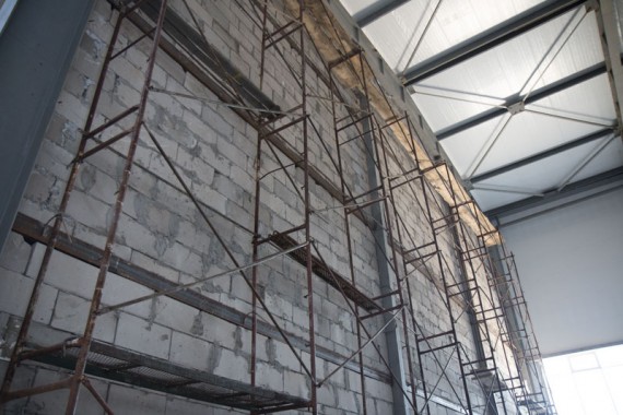 Строительство моечной камеры на Заводе по производству дизельных двигателей GEVO.