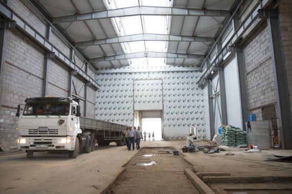 Строительство моечной камеры на Заводе по производству дизельных двигателей GEVO.