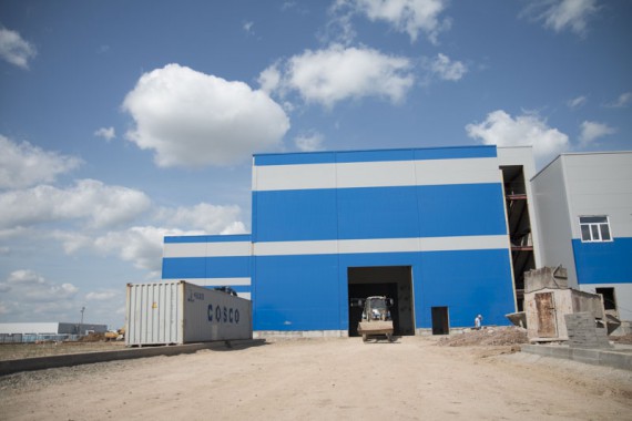 Строительство моечной камеры на Заводе по производству дизельных двигателей GEVO.