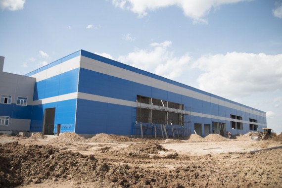 Строительство моечной камеры на Заводе по производству дизельных двигателей GEVO.