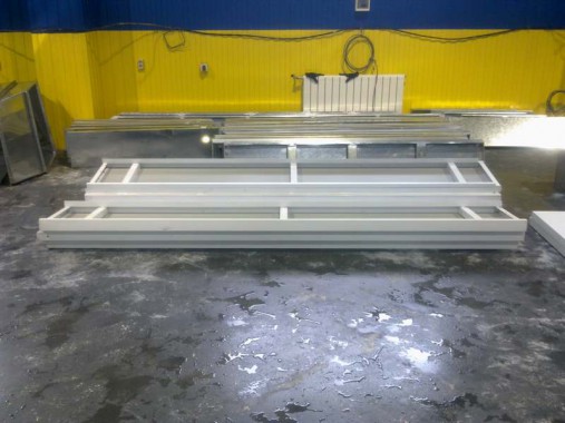 Реставрация покрасочно-сушильной камеры ЧЕРИ г. Нижний Тагил (установка трех зон подготовки к окраске)