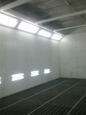 Реставрация покрасочно-сушильной камеры ЧЕРИ г. Нижний Тагил (установка трех зон подготовки к окраске)