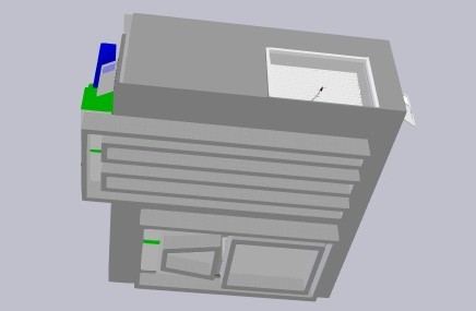 Окрасочно-сушильная камера для кабин электровозов SPK-16x14x5 Россия
