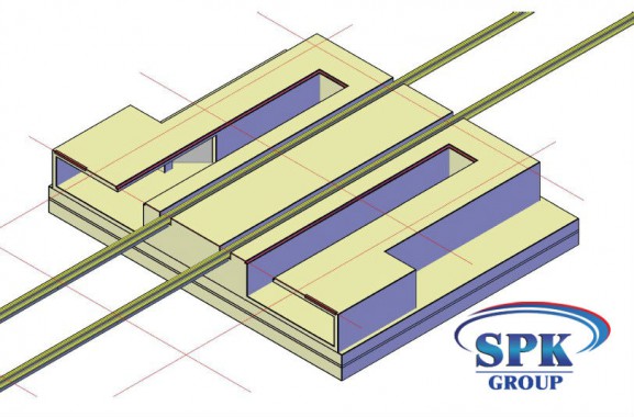 Окрасочно-сушильная камера для металлоконструкций SPK Италия