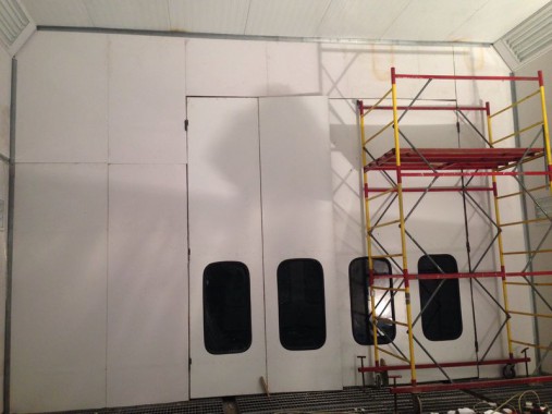 Окрасочно-сушильная камера для кабин электровозов SPK-16x14x5 Россия
