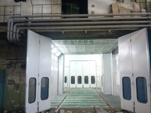 Окрасочно-сушильная камера для кабин электровозов SPK-16x14x5 Россия