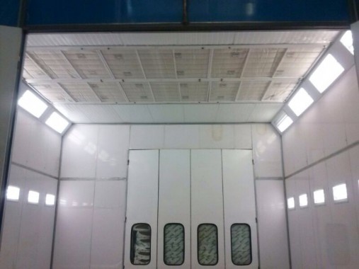 Окрасочно-сушильная камера для кабин электровозов SPK-16x14x5 Россия