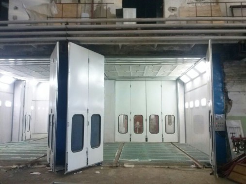 Окрасочно-сушильная камера для кабин электровозов SPK-16x14x5 Россия
