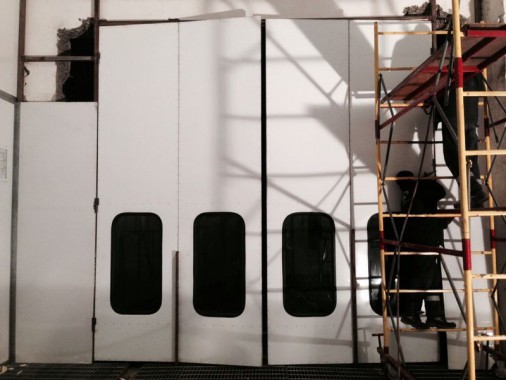 Окрасочно-сушильная камера для кабин электровозов SPK-16x14x5 Россия