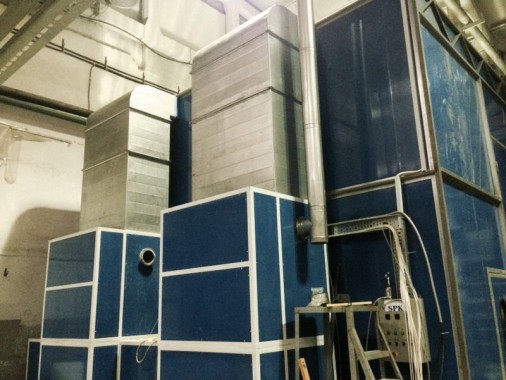 Окрасочно-сушильная камера для кабин электровозов SPK-16x14x5 Россия