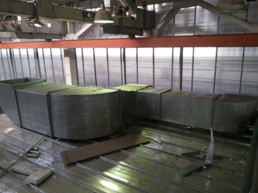 Окрасочно-сушильная камера для кабин электровозов SPK-16x14x5 Россия