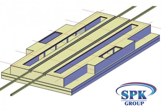Окрасочно-сушильная камера для металлоконструкций SPK Италия
