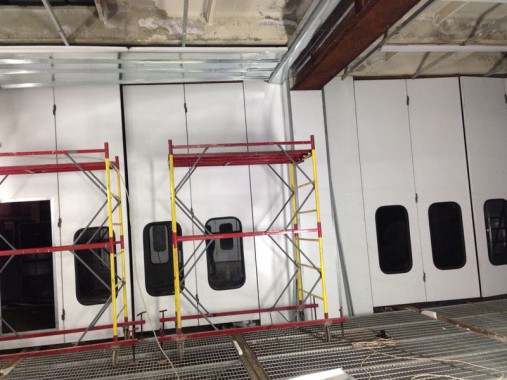 Окрасочно-сушильная камера для кабин электровозов SPK-16x14x5 Россия