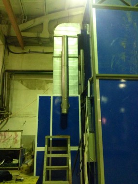 Окрасочно-сушильная камера для кабин электровозов SPK-16x14x5 Россия