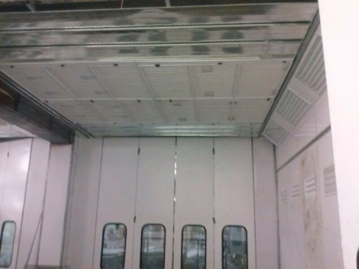 Окрасочно-сушильная камера для кабин электровозов SPK-16x14x5 Россия