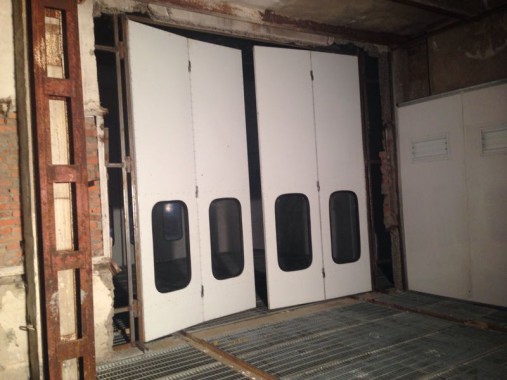 Окрасочно-сушильная камера для кабин электровозов SPK-16x14x5 Россия