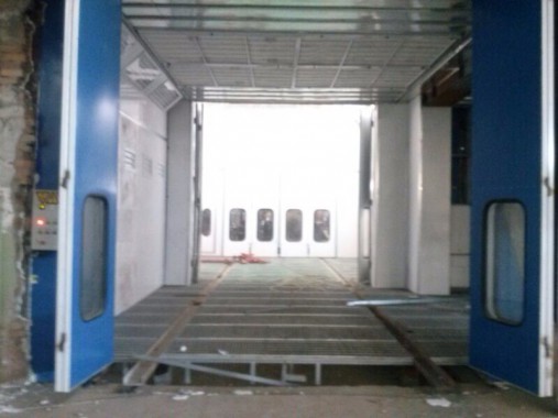 Окрасочно-сушильная камера для кабин электровозов SPK-16x14x5 Россия