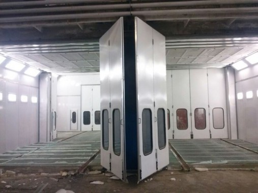 Окрасочно-сушильная камера для кабин электровозов SPK-16x14x5 Россия