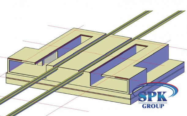 Окрасочно-сушильная камера для металлоконструкций SPK Италия
