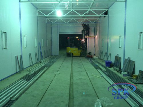 Окрасочно-сушильная камера для металлоконструкций SPK Италия