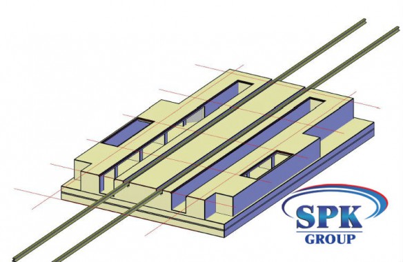 Окрасочно-сушильная камера для металлоконструкций SPK Италия