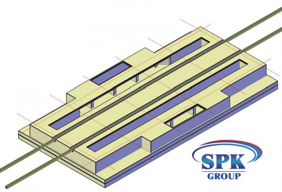 Окрасочно-сушильная камера для металлоконструкций SPK Италия