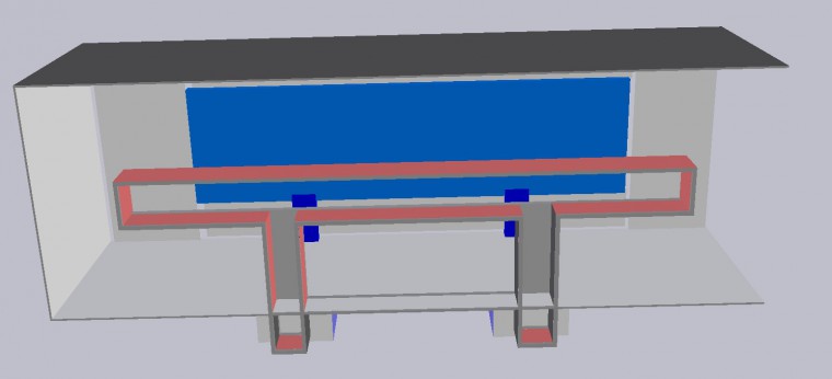 Модернизация покрасочной камеры для грузовых автомобилей г. Арамиль Урал