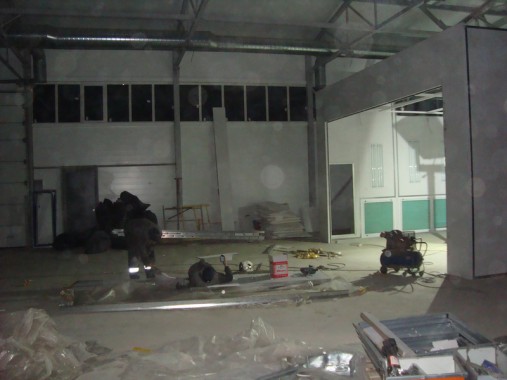 Покрасочно-сушильная камера для сварных металлоконструкций SPKSPK-8х6х4