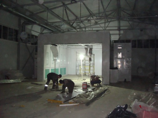 Покрасочно-сушильная камера для сварных металлоконструкций SPKSPK-8х6х4