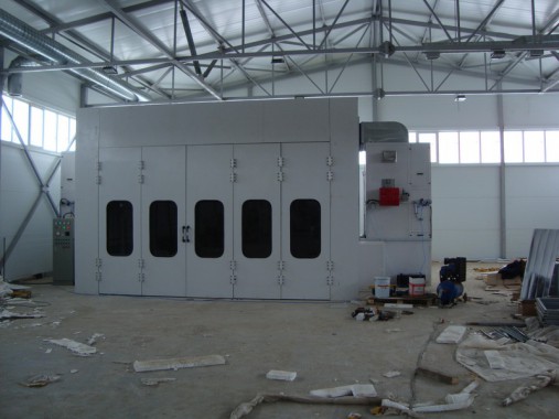 Покрасочно-сушильная камера для сварных металлоконструкций SPKSPK-8х6х4