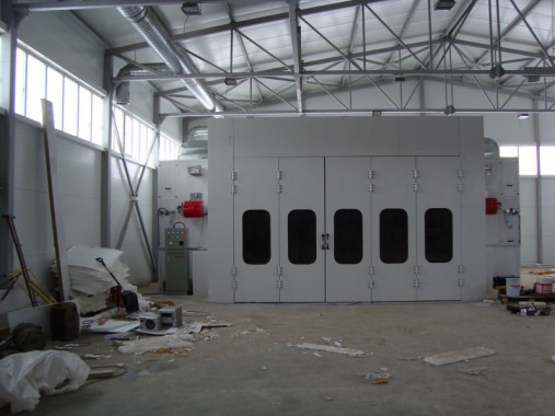 Покрасочно-сушильная камера для сварных металлоконструкций SPKSPK-8х6х4
