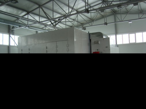 Покрасочно-сушильная камера для сварных металлоконструкций SPKSPK-8х6х4