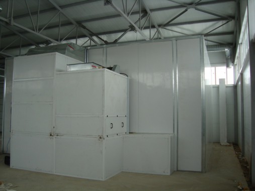 Покрасочно-сушильная камера для сварных металлоконструкций SPKSPK-8х6х4
