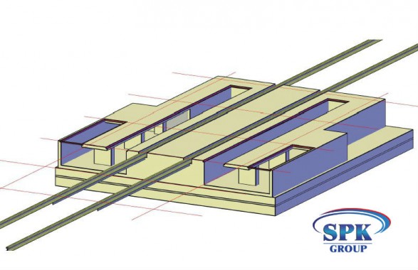 Окрасочно-сушильная камера для металлоконструкций SPK Италия