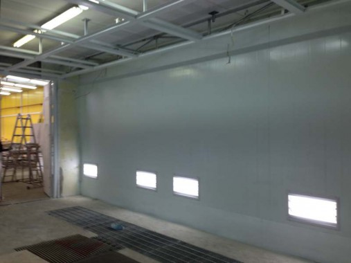 Модернизация окрасочной камеры для "СпецАвтоТранспорта Автодом" г. Ульяновск