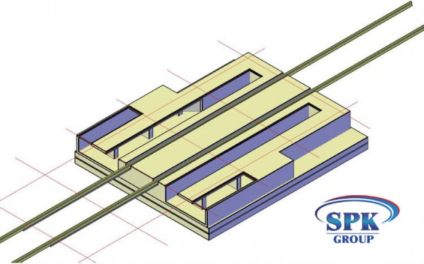 Окрасочно-сушильная камера для металлоконструкций SPK Италия