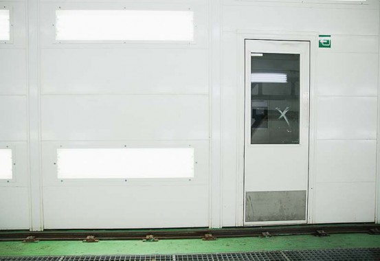 Электровозосборочный завод. Покрасочно-сушильная камера для локомотивов Alstom SPK-32.9.8