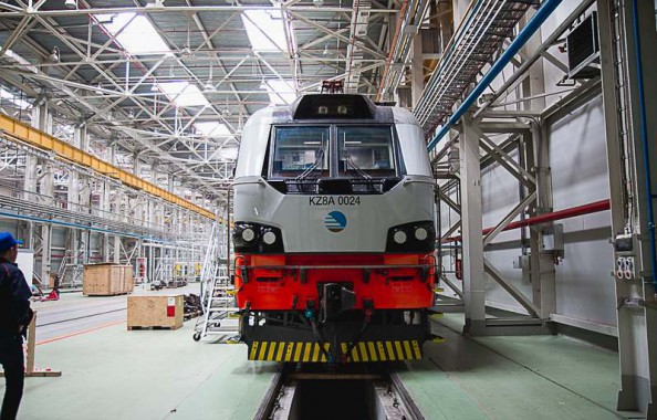 Электровозосборочный завод. Покрасочно-сушильная камера для локомотивов Alstom SPK-32.9.8