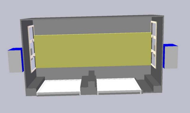 Камера окраски для кабин электровозов SPK-12.6.5 г.Невьянск
