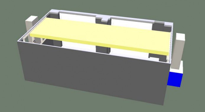 Камера окраски для кабин электровозов SPK-12.6.5 г.Невьянск