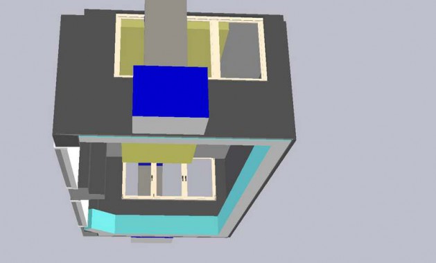 Камера окраски для кабин электровозов SPK-12.6.5 г.Невьянск