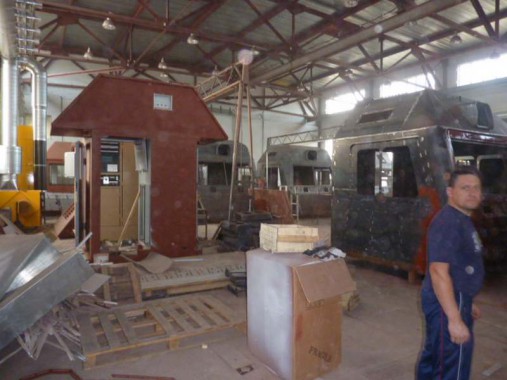 Камера окраски для кабин электровозов SPK-12.6.5 г.Невьянск