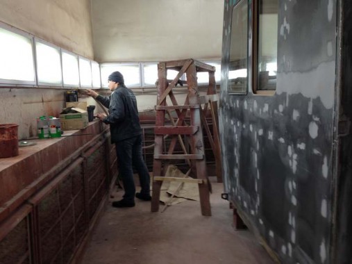 Камера окраски для кабин электровозов SPK-12.6.5 г.Невьянск