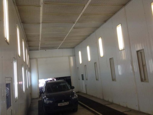 Покрасочно-сушильная и дробеструйная камера для РЖД